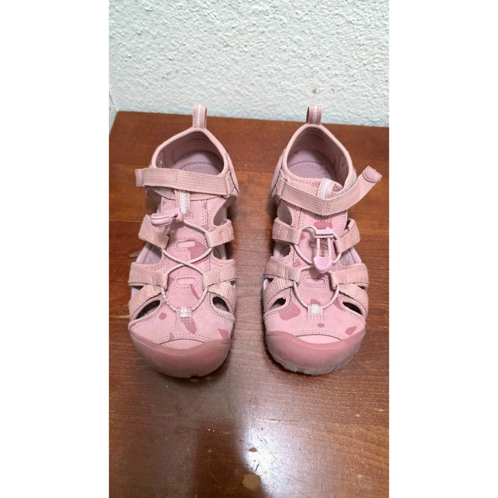 Keen Youth Pink Newport H2 Hiking Camping Beach Sandals Adjustable Straps Size 4